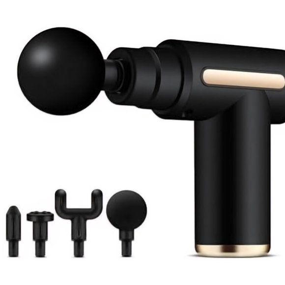 Other - Potable Mini Deep Tissue Massage Gun with Attachments